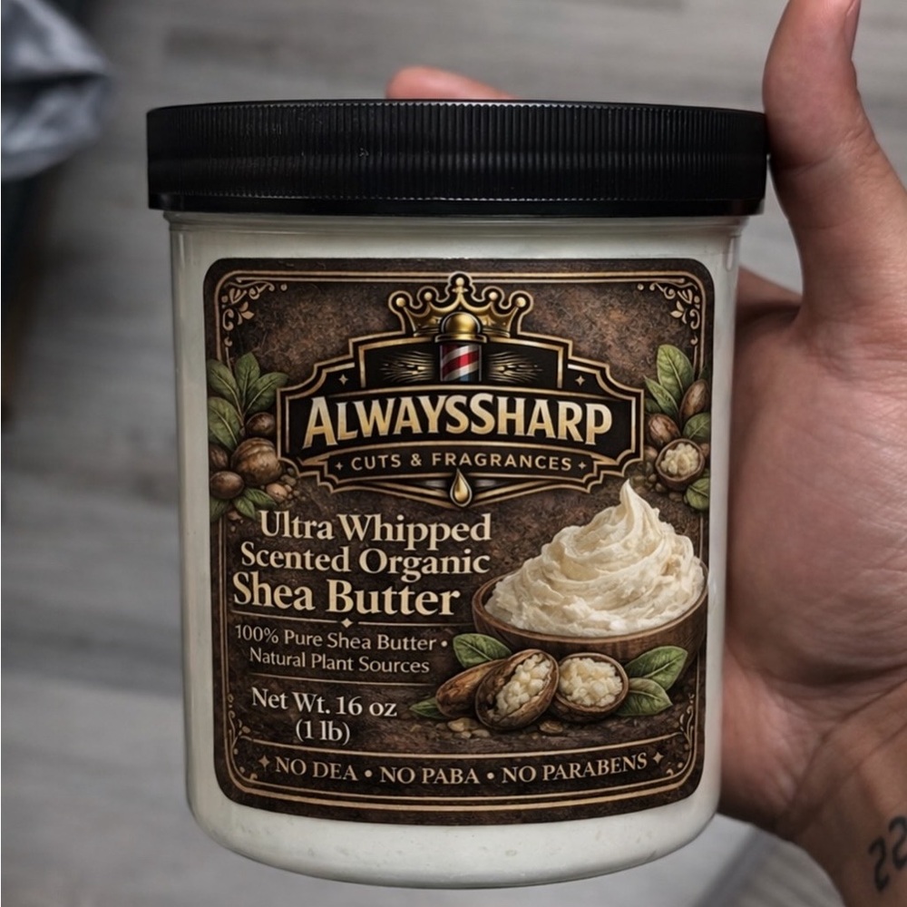Men AlwaysSharp Scented Ultra Whipped Shea Butter